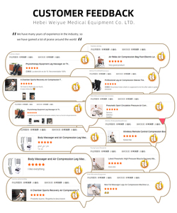 Macchina Plug-In per la compressione della caviglia con terapia a pressione ad onda d'aria Leamai per la circolazione sanguigna e il drenaggio linfatico - Product Image 5