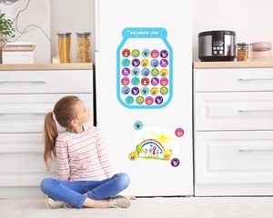 磁性奖励Jar儿童课堂行为管理工具奖励系统课堂积极行为图表 - Product Image 4