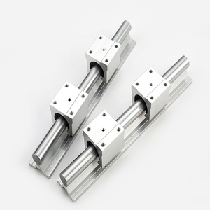SBR10 SBR12 SBR16 SBR20 SBR25 Riel de guía lineal de aluminio Guía de movimiento lineal Rieles lineales de rodamiento lineal para máquina CNC - Product Image 2