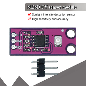 GUVA-S12SD UV-Erkennungs sensor modul S12SD Lichtsensor Diy Kit Elektronisches Leiterplatte modul 240nm-370nm - Product Image 6
