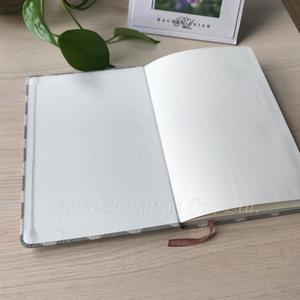 定制A5皮革精装纸笔记本练习本，带印刷徽标纸日记本，用于商务供应和礼品促销 - Product Image 5