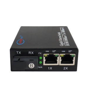 Mini 3port Media Converter 1 fiber SC 2-port <strong>LAN</strong> <strong>10</strong>/<strong>100M</strong> ethernet network switch - Product Image 5