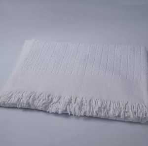 XIAOAO Factory Direct Selling Umrah Muslim Hajj <strong>Towel</strong> 100% Polyester <strong>Ihram</strong> Hajj <strong>Towel</strong> White <strong>Towel</strong> for Muslin - Product Image 5