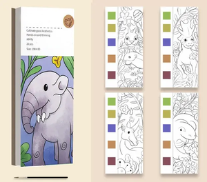 Promotional Customizable Water <strong>Color</strong> Painting <strong>Book</strong> with Different Patterns for Children and School - Product Image 3