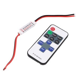 RF11 ключ Мини светодиодный контроллер 5-24V Беспроводной RF монохромный полосы света диммер регулятор один пульт дистанционного управления с одним выходом - Product Image 6