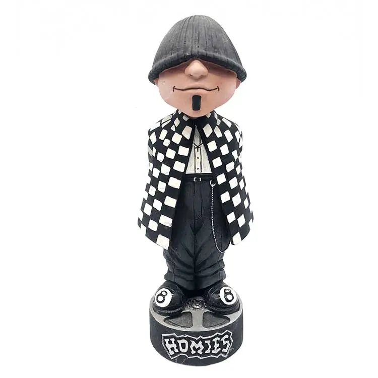 Produsen Film Kustom Figur Kepala Bobble Manusia Polyresin Aksi Kartun Bintang