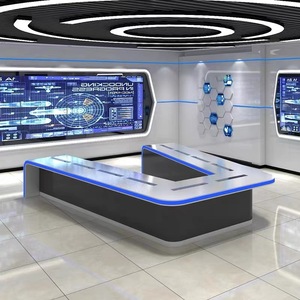 中国制造高科技大型办公会议桌u型指挥中心办公桌 - Product Image 1
