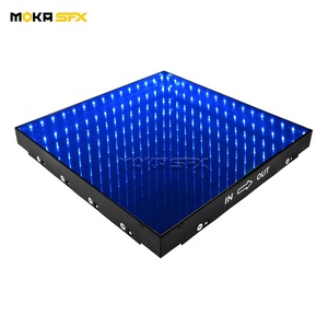 MOKA Konzert Event Magnet Wireless 3D Infinity Effekt LED Tanzfläche mit Fernbedienung