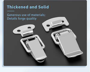 Tủ hộp ổ khóa mùa xuân nạp chốt bắt kích thước nhỏ hộp công cụ chuyển đổi chốt j107 - Product Image 6