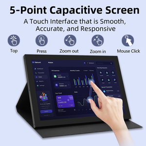 10.1 pollici IPS Display LCD capacitivo Touch Screen 1280*800 risoluzione modulo LCD per Raspberry Pi - Product Image 3