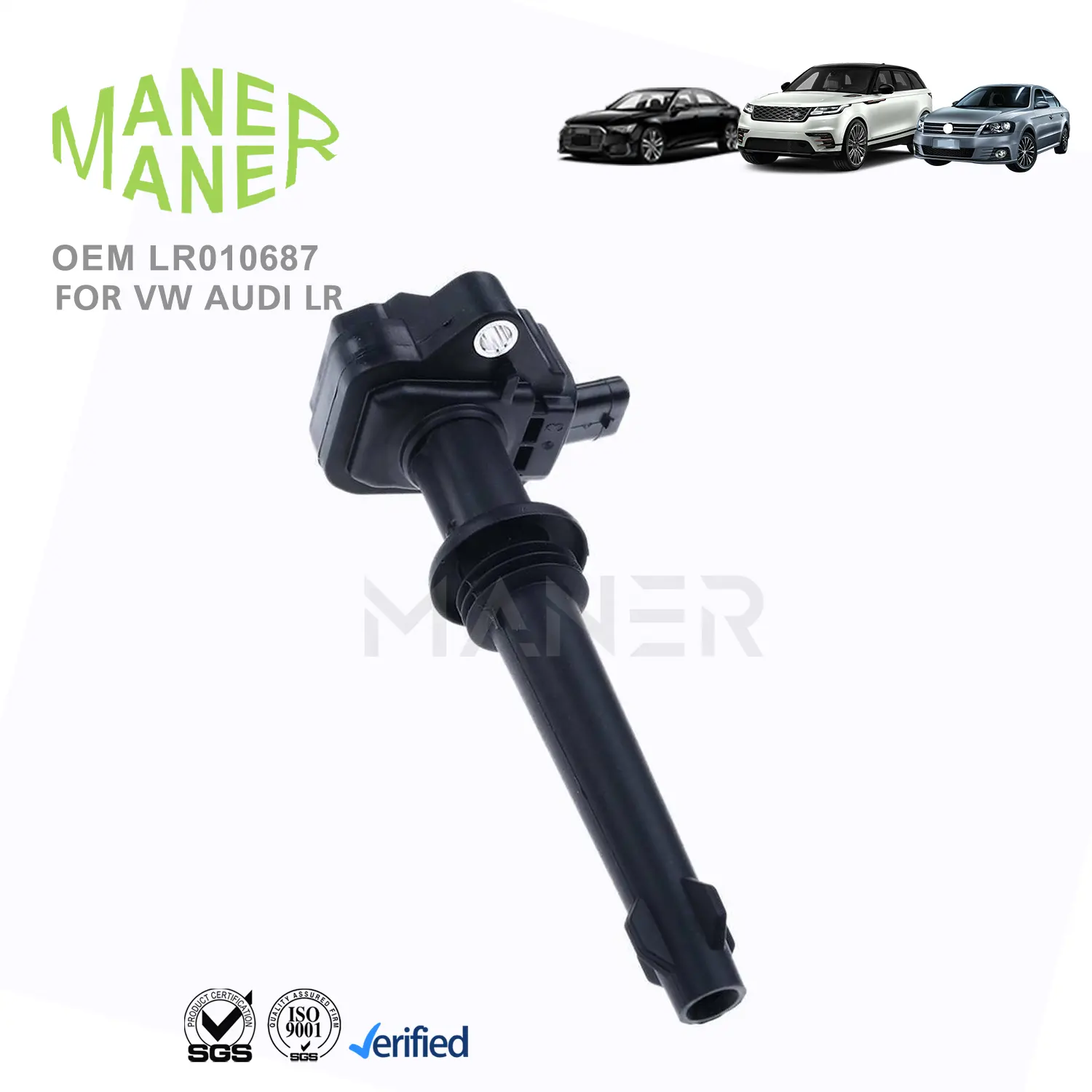 Maner phụ tùng ô tô lr010687 đảm bảo chất lượng cuộn dây đánh lửa ban đầu cho báo đốm xfxj Land Rover tìm thấy phạm vi Rover