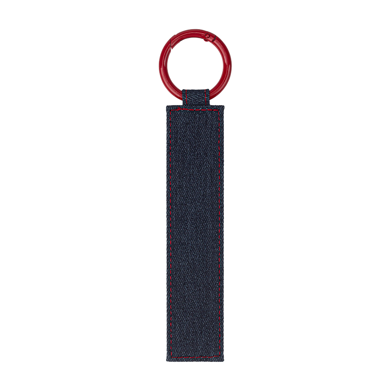 Bleu foncé Denim + Rouge