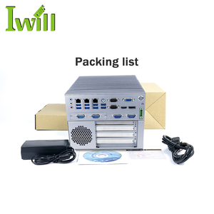 Computadora de borde de control de escritorio Servidor de nube de brazo integrado I3 i5 i7 PC industrial AI Box computer