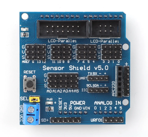ゴールドセラーV5.0デジタルモジュール拡張ボード光学センサーシールド-センサーシールドV5 - Product Image 1