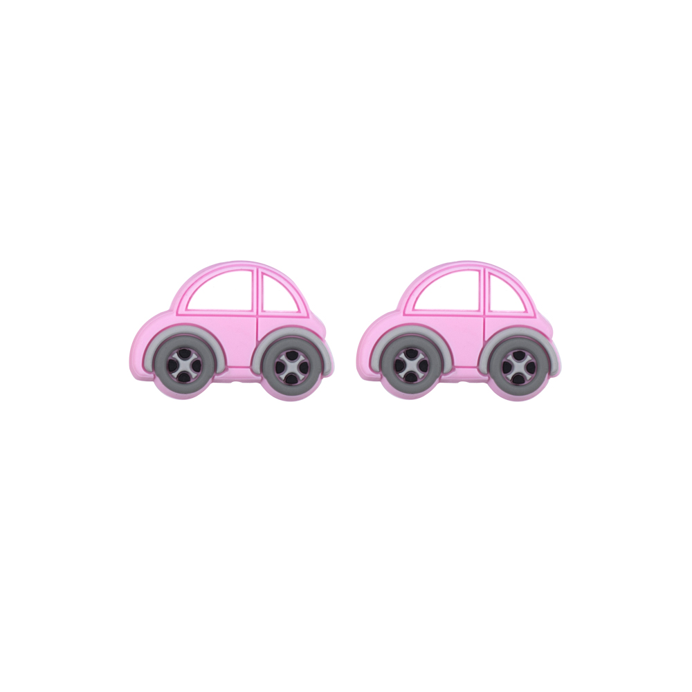 Car Focal bead Pink SA39