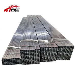 En10219 ST37-2 20x20 25x25 40x40 50x50 60x60 20x40 30x50 150x150 phần rỗng ống thép vuông mạ kẽm hình chữ nhật Ống - Product Image 3