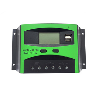 Solar12V/24V 30A 40A PWM контроллер солнечного заряда 100VDC Max Входная солнечная панель солнечный регулятор - Product Image 1