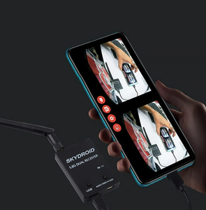 SKYDROID 5.8Ghz 150CH FPV接收器，带UVC 5.8G双接收无人机配件 - Product Image 2