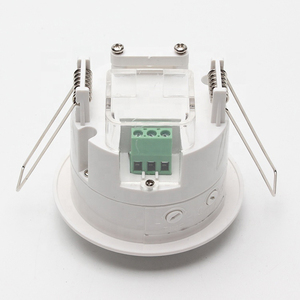Mini interruptor de sensor infrarrojo PIR, montado en empotrado PIR, sensor de movimiento infrarrojo para luz led