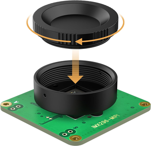 GS <strong>Camera</strong> IMX296 CMOS Sensor Global Shutter <strong>Camera</strong> <strong>Module</strong> External Hardware <strong>Trigger</strong> Support CS and C Lens - Product Image 1