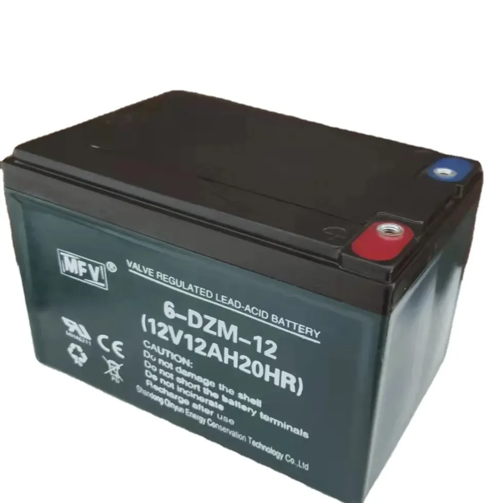 Wiederauf ladbare 6-DZM-12 Kolloid batterie für Unterhaltung elektronik Elektro rollstühle und Alarmsysteme für Elektro fahrräder