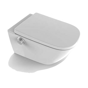Good <strong>Price</strong> Faction Design square Shape Smart Toilet with <strong>Bidet</strong> Function - Product Image 4