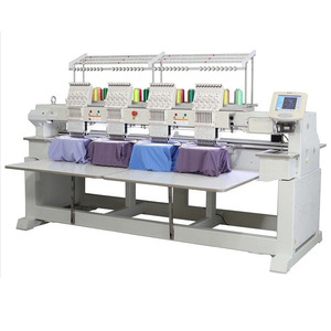 Computerized Automatic High Speed 3D <strong>Computer</strong> Embroidery Machine Industrial Flat Embroidery Machine - Product Image 3