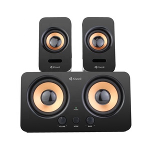 Sistema de audio de sonido envolvente de cine en casa multimedia USB 2,2 para altavoces compatibles con Bluetooth para uso en computadora