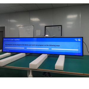 OEM ODM 88 pulgadas Ultra Wide TFT LCD Display Strip Publicidad al aire libre Panel de estiramiento grande Personalizable LCD Strip Publicidad - Product Image 5