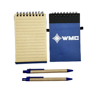 Imprinted Mini <strong>Notebook</strong> <strong>With</strong> Pen Spiral <strong>Notebook</strong> Printing Custom Mini Pocket <strong>Notebook</strong> Unlined Kraft - Product Image 1