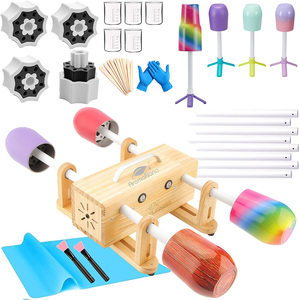 AromaNano Cốc Xoay Độc Đáo Cốc Cốc Cốc Cốc Đứng Khô 1.5M Dây Nguồn Bộ Dụng Cụ Xoay Cốc Chất Liệu Gỗ Dụng Cụ Xoay Cốc Bằng Gỗ - Product Image 4