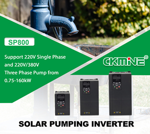 7.5kw 380V Entrada trifásica de CC/CA a bomba de piscina solar de CA Inversor VFD Unidad de frecuencia variable para bomba de superficie SUMERGIBLE - Product Image 3