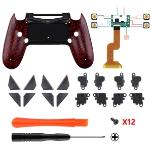 Kit de modificación personalizado eXtremeRate, botones de extensión trasera, Kit de reasignación para paletas de controlador PS4 con carcasa trasera de placa de reasignación - Product Image 2