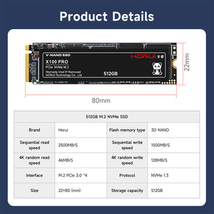 256GB 512GB M.2 NVMe-SSD Anwendbar für Jetson Nano Orin Nano Orin NX und Raspberry Pi 5 PCle-Erweiterungs speicher - Product Image 4