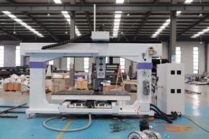 Enrutador CNC de 5 ejes de alta precisión con ejes de rotación dual para compuestos de espuma de madera Molde aeroespacial Construcción Marina Muebles personalizados - Product Image 6