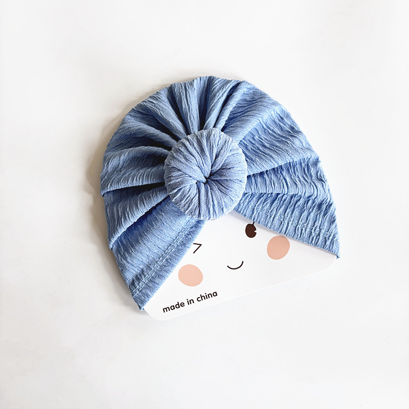 Sky blue donut-wavy