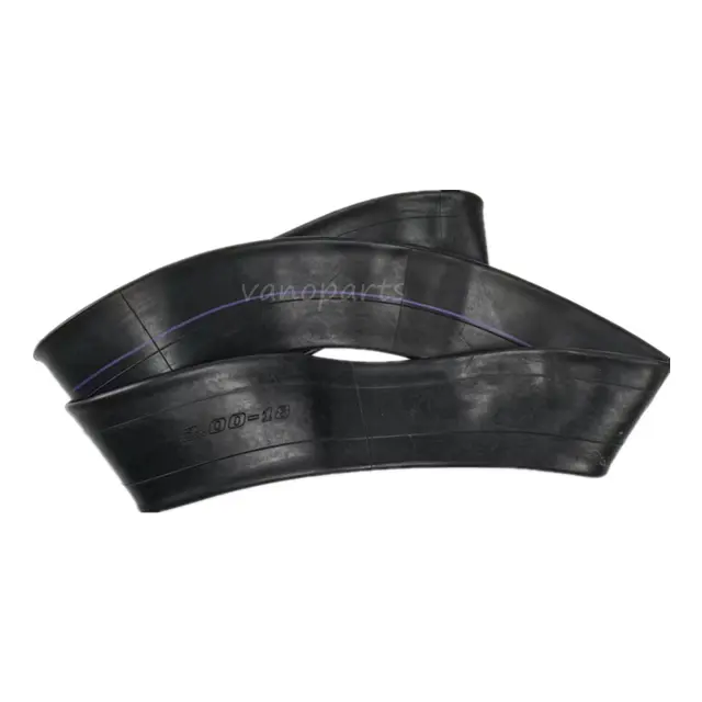 3.00-18 Goede Kwaliteit Motorfiets Zwart 25% Natuurrubber Tr4 Band Binnenband