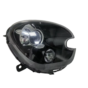 For BMW <strong>R60</strong> <strong>LED</strong> Headlights Assembly Black MINI Cooper Countryman Hernia Upgrade
