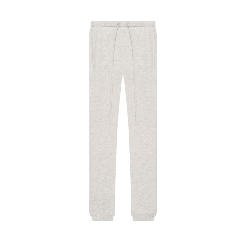 Light oatmeal cuffed pants
