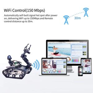 Smart Robot Car Kit für Raspberry Pi, WiFi/BT-Steuerung, Pfad planung,