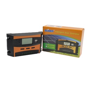 Suoer 12V/24V 10A for Solar <strong>PWM</strong> <strong>Manual</strong> LCD Solar <strong>Charge</strong> Regulator Battery Solar <strong>Controller</strong> - Product Image 1