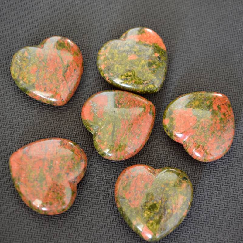 unakite 2.5*2.5*0.8cm
