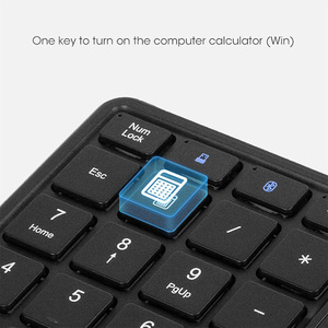 Touchpad Keypad BT Wireless <strong>Numeric</strong> <strong>Keyboard</strong> Mini Numpad Keys Number Pad Digital <strong>Keyboard</strong> for PC Accounting Tasks Keypad - Product Image 4