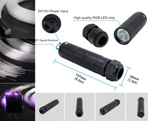 การปรับแต่ง DC12V 6W RGBW แอปควบคุมเครื่องยนต์ขนาดเล็กไฟ LED สตาร์ไลท์ชุดเฮดไลเนอร์แอปมือถือการควบคุมระยะไกลสำหรับรถยนต์ - Product Image 4