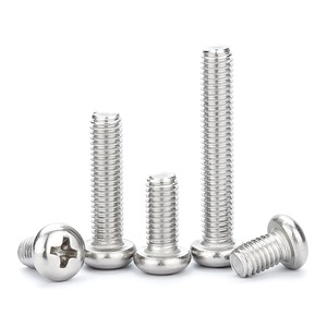 M1 M1.2 M1.4 M1.6 M2 M2.5 M3 M4 M5 M6 M8 M10なべ頭304鋼ねじ - Product Image 5