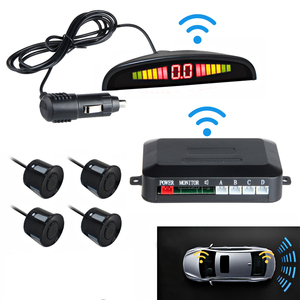 Newest Wireless Ultrasonic <strong>Sensor</strong> <strong>LED</strong> <strong>Display</strong> Parking <strong>Sensor</strong> 2m Detective Range with Rear Parking <strong>Sensor</strong> for Car <strong>Reversing</strong> Aid - Product Image 1