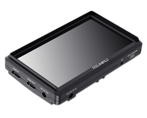 FEELWORLD 6 Inch LED DSLR <strong>Camera</strong> Field 4k HDMI <strong>Input</strong> and <strong>Output</strong> Monitor Support Tilt Arm Power <strong>Output</strong> - Product Image 2