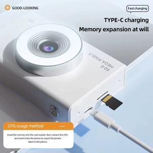 2.4I NCH IPS ekran 8x Zoom HD 4K dijital kamera 50 milyon piksel otomatik odaklama CCD üç tip aydınlatma serbestçe değiştirilebilir - Product Image 4