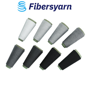 Großhandel High Tenacity Raw White TC 80% Polyester 20% Baumwolle Mischgarn Hochwertige Stoffe Garn zum Stricken von Unterwäsche - Product Image 5