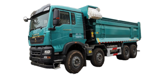 Самосвал 8x4 с задней камерой круиз-контроль HW19710 Трансмиссия 40 тонн легкий грузовик для строительства грузоподъемность 50 тонн - Product Image 2